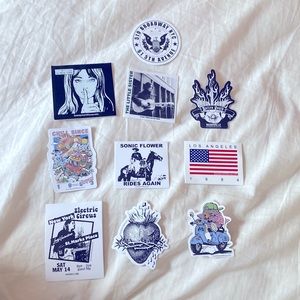 BRANDY MELVILLE 10 PC RANDOM STICKERS!